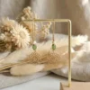 Boucles d'Oreilles Dorées "Mandala Bohème" — Rosace & Perles