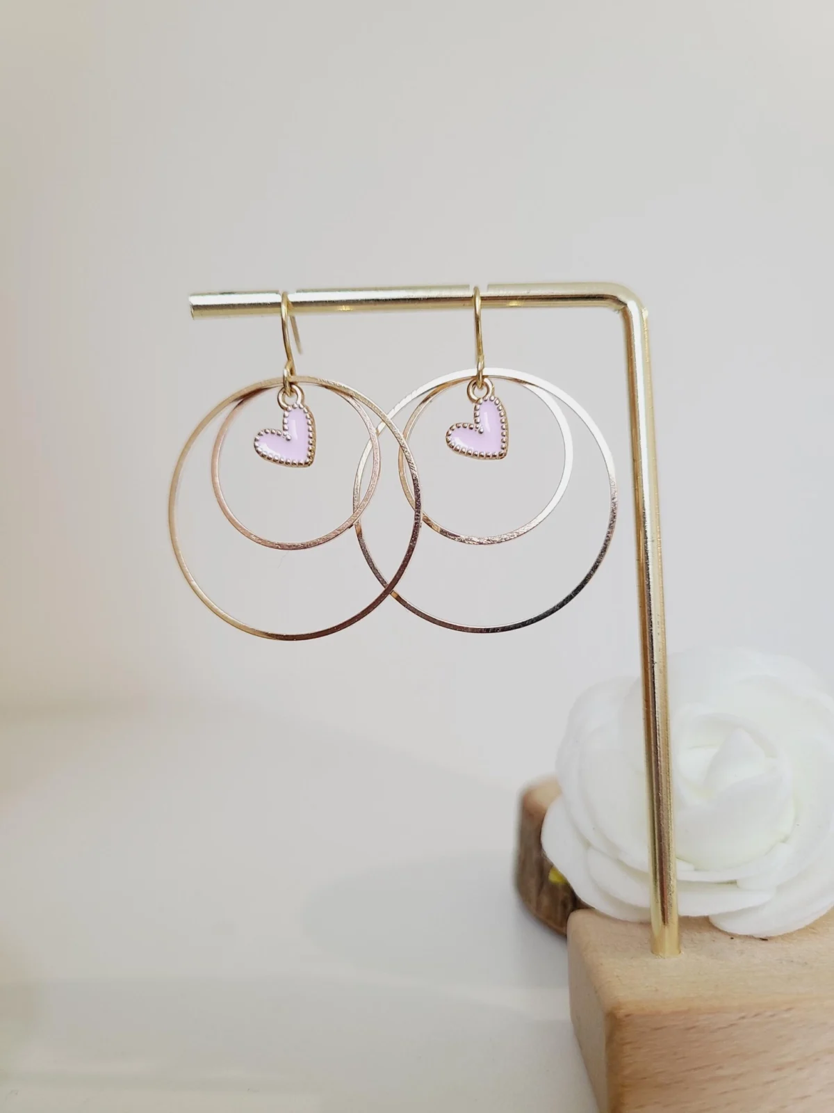 il_fullxfull.6530524276_3f65 Boucles Créoles Cœur Blanc En Acier Inoxydable