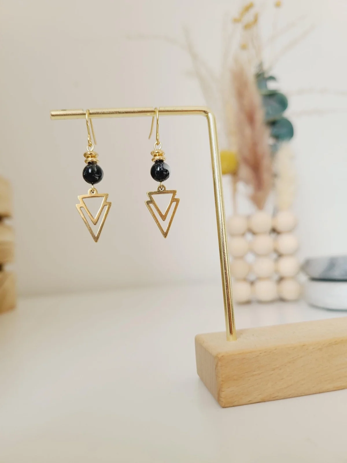 il_fullxfull.6677736748_lvd8 Boucles Dorées Géométriques Modernes Chic