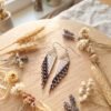 8 Boucles d'Oreilles Tissées "Voyage Ethnique" — Franges Miyuki