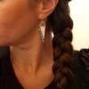 Boucles d'Oreilles Tissées "Éclat Turquoise" — Franges Miyuki