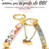 Porte-clés personnalisé meilleures amies – médaille gravée et tissu Liberty - photo 4 Porte-clés personnalisé meilleures amies – médaille gravée et tissu Liberty - photo 4