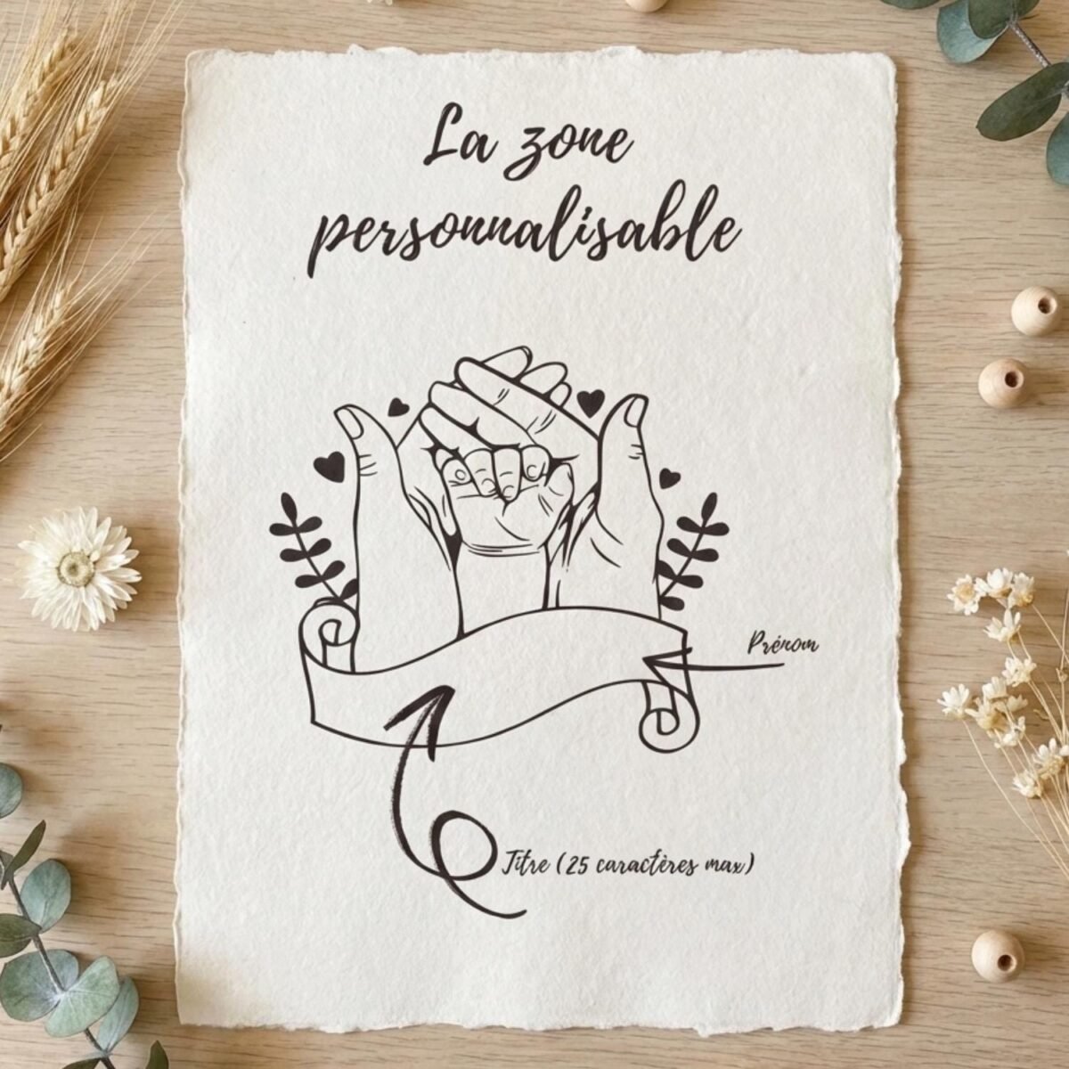 Porte-clés personnalisé gravé – prénom, date ou message - photo 3