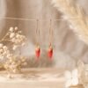 Parure Dorée "Corail" — Collier & Boucles Marquise