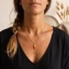 Parure Dorée "Corail" — Collier & Boucles Marquise - photo 6