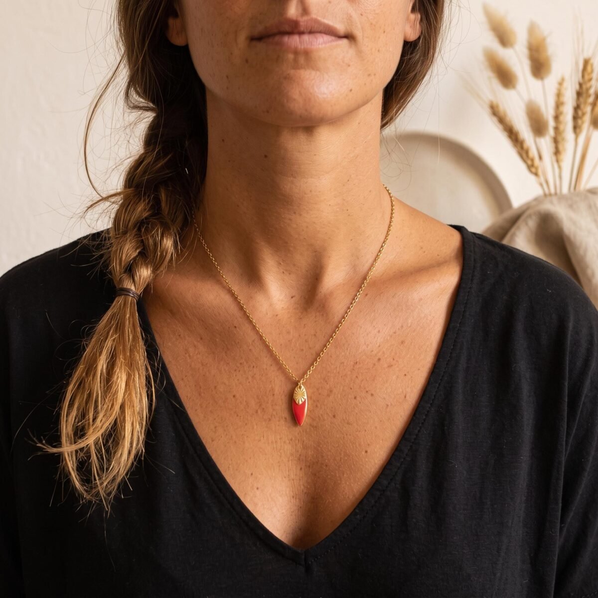 Parure Dorée "Corail" — Collier & Boucles Marquise - photo 6